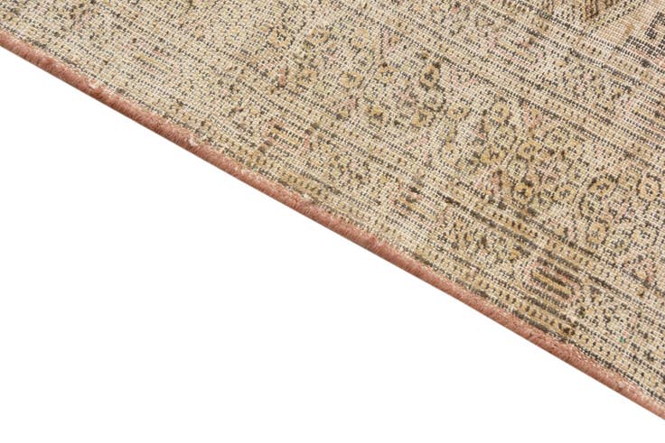 Detail image of 2' 5 x 8' 4 Hand Knotted Ultra Vintage Persian Wool Runner Rug
