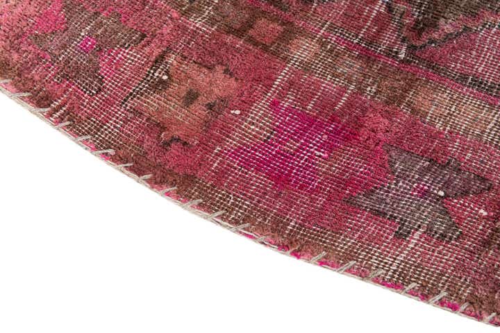 4' 9 x 11' 3 Hand Knotted Ultra Vintage Persian Wool Runner Rug