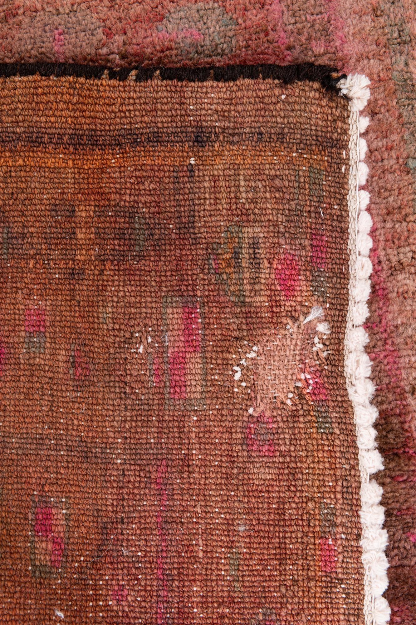 105cm x 240cm anudado a mano Ultra Vintage Alfombra Persa Lana Pasillera