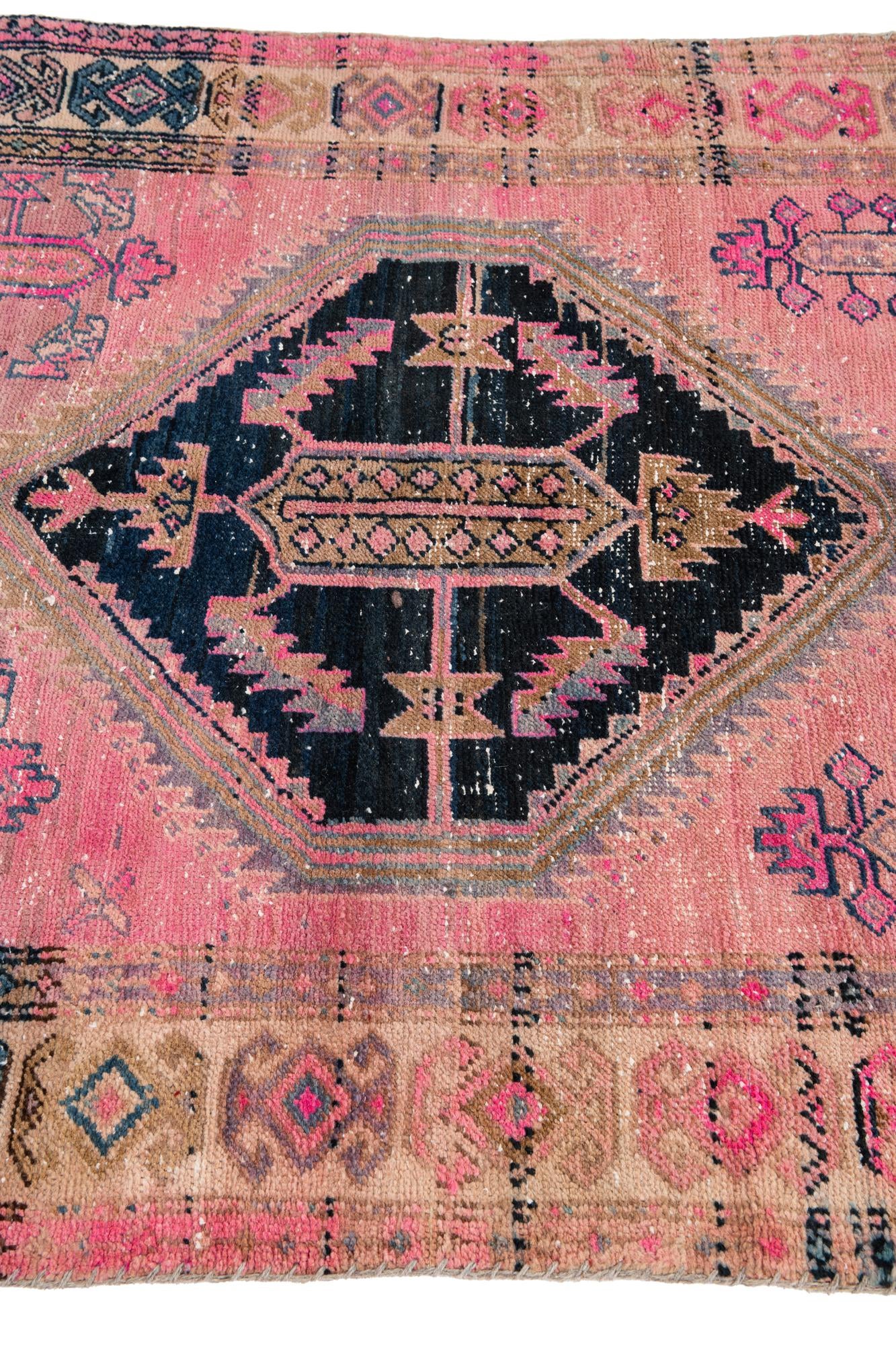 115cm x 240cm anudado a mano Ultra Vintage Alfombra Persa Lana Pasillera