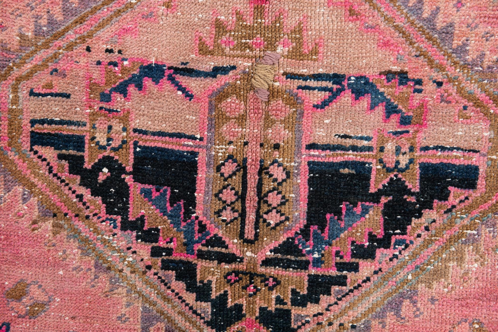115cm x 240cm anudado a mano Ultra Vintage Alfombra Persa Lana Pasillera