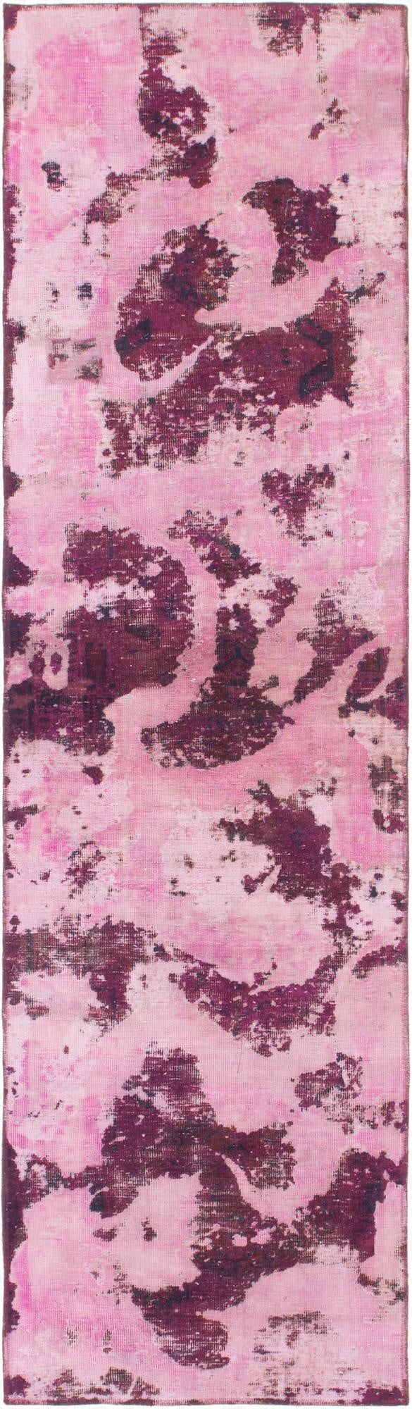 2' 9 x 10'  Hand Knotted Ultra Vintage Persian Wool Runner Rug