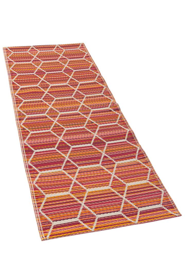 2' x 6' Easy-Clean Vista Breeze Indoor / Outdoor Runner Rug