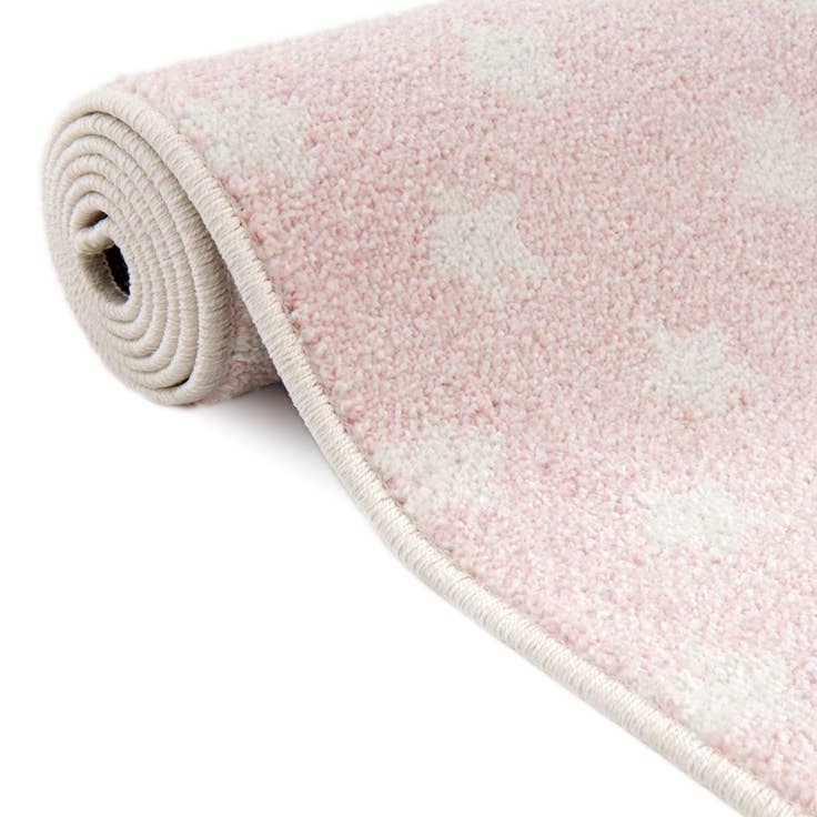 Detail image of 2' 2 x 4' Stars Whimsy Kids Runner Rug