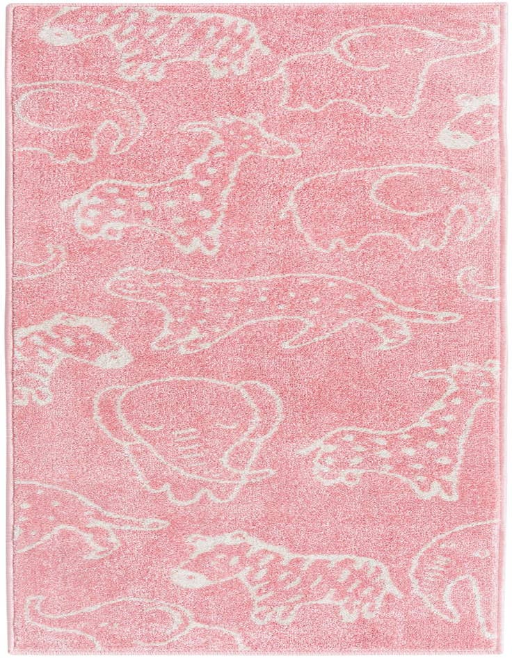 Detail image of 2' 2 x 6' Animals Whimsy Kids Runner Rug