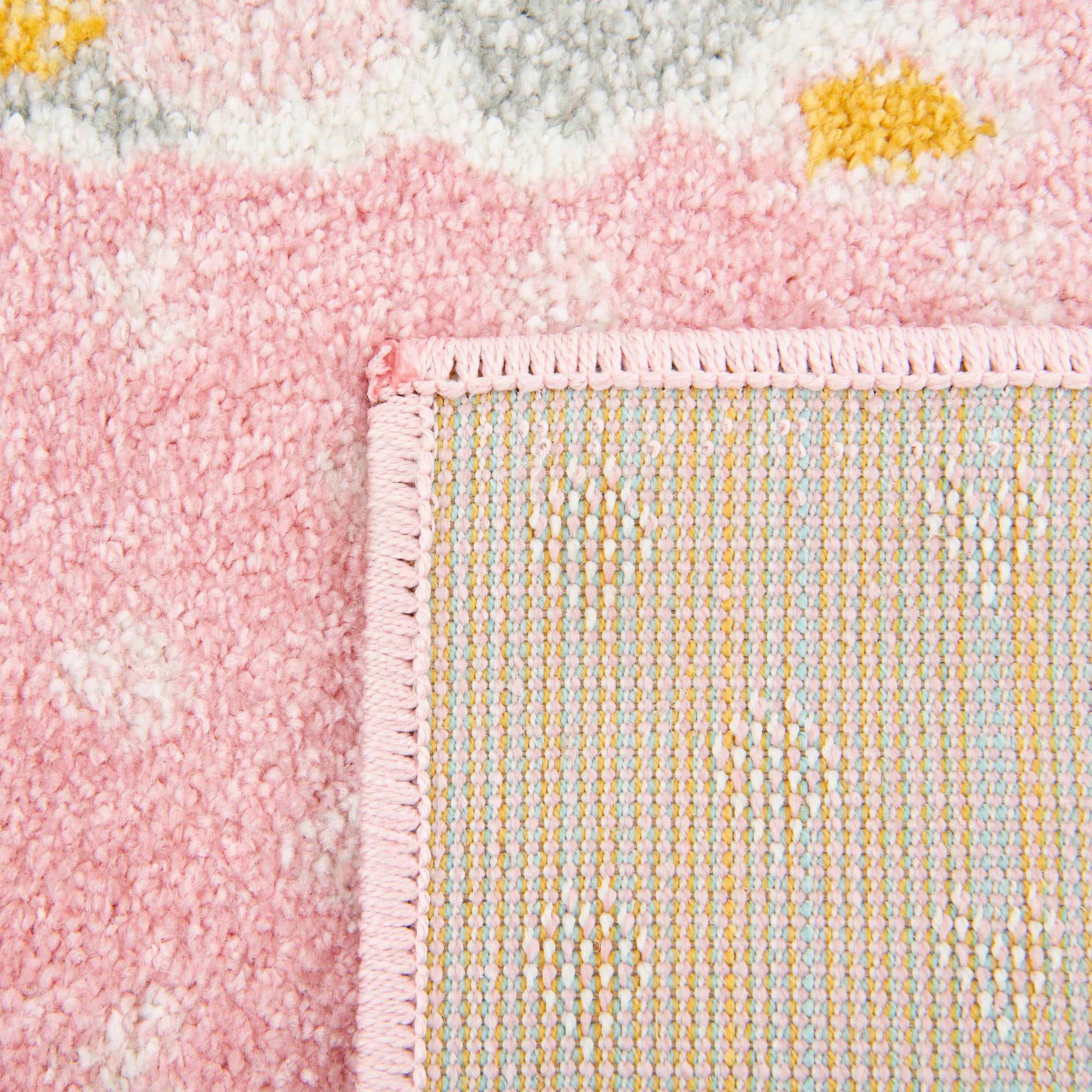 2' 2 x 4' Llama Whimsy Kids Runner Rug