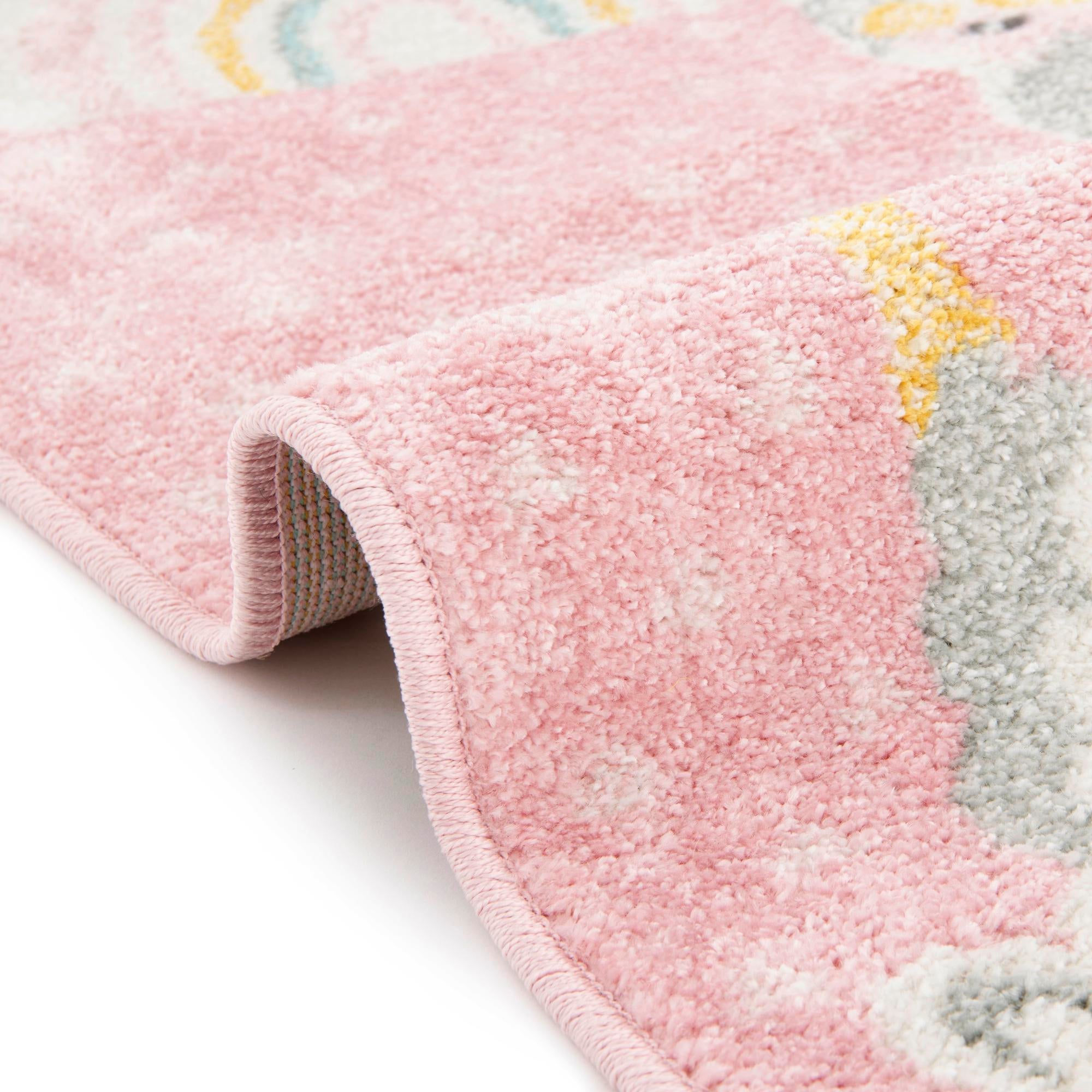 2' 2 x 4' Llama Whimsy Kids Runner Rug