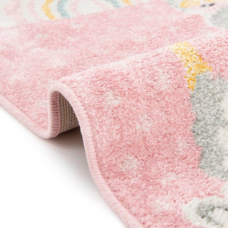 Detailansicht von 65cm x 185cm Llama Whimsy Kids Läufer Teppich
