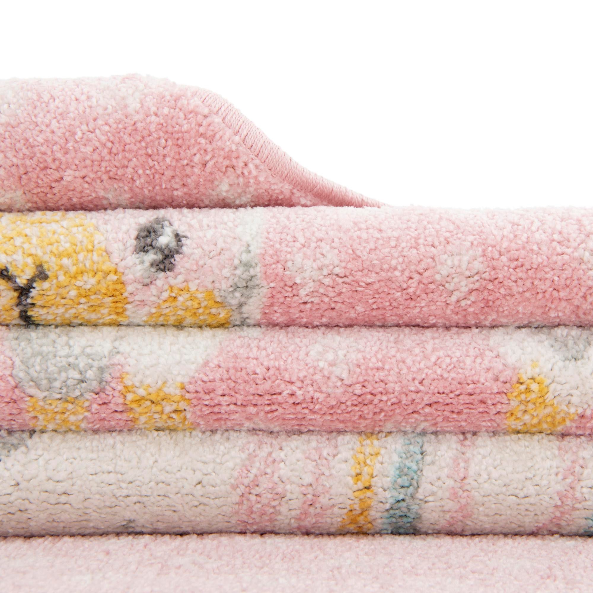 2' 2 x 4' Llama Whimsy Kids Runner Rug