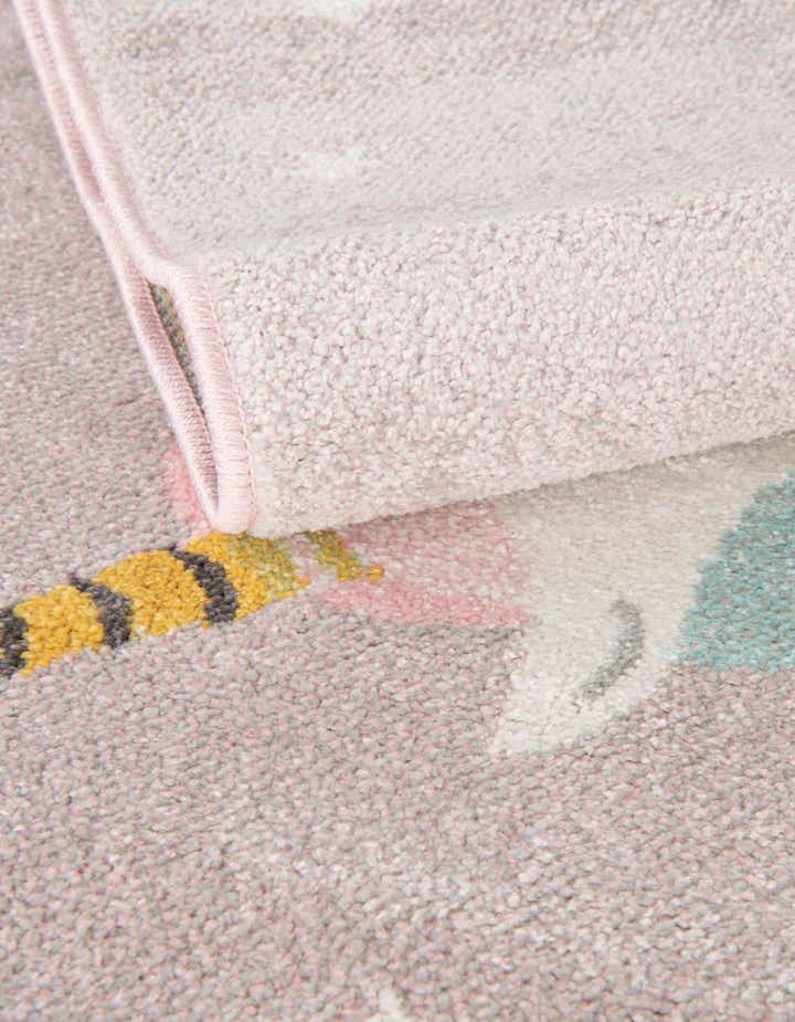 2' 2 x 3' 11 Unicorn Whimsy Kids Runner Rug