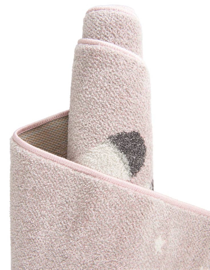 Detail image of 2' 2 x 3' 11 Unicorn Whimsy Kids Runner Rug