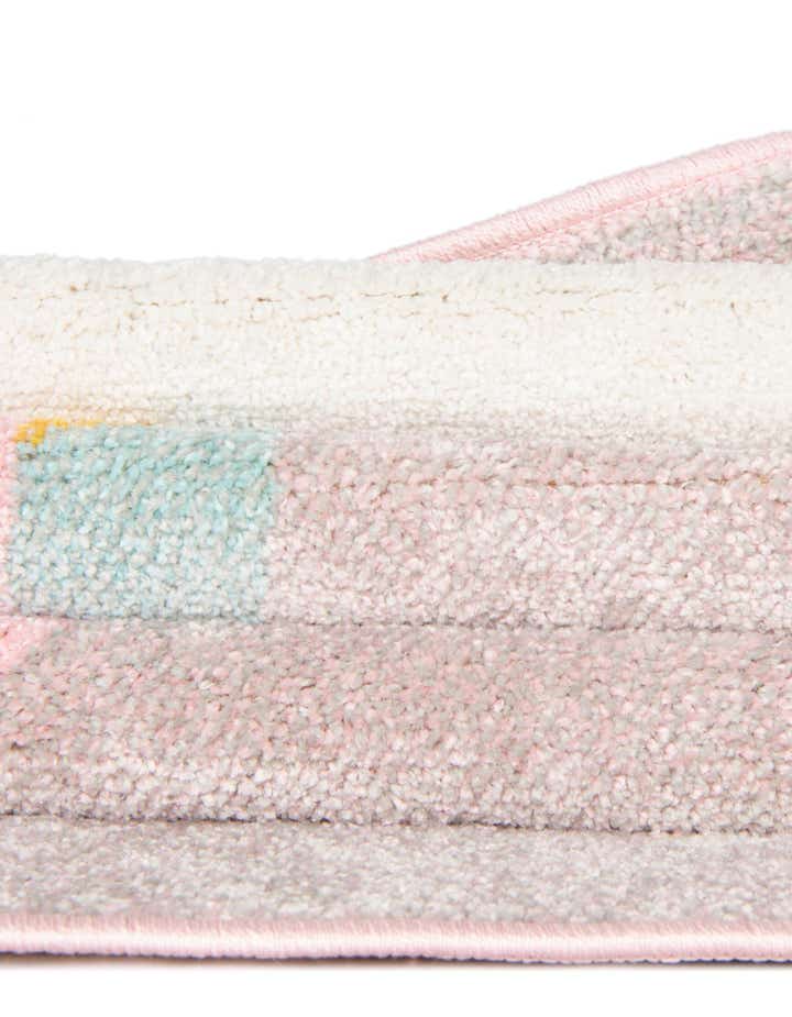 2' 2 x 3' 11 Unicorn Whimsy Kids Runner Rug