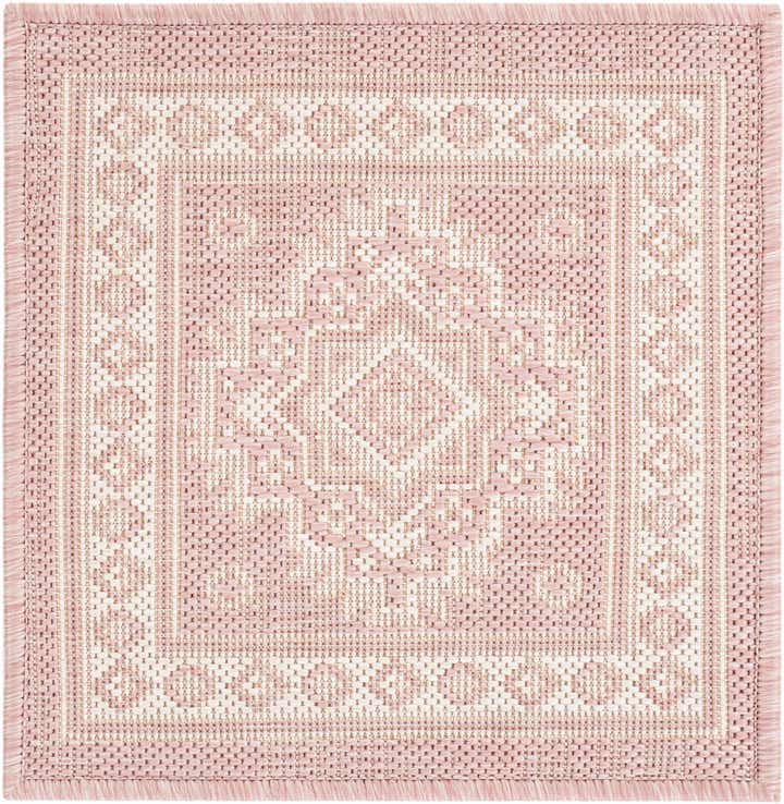 1' 4 x 1' 4 Easy-Clean Aztec Indoor / Outdoor Sample Rug