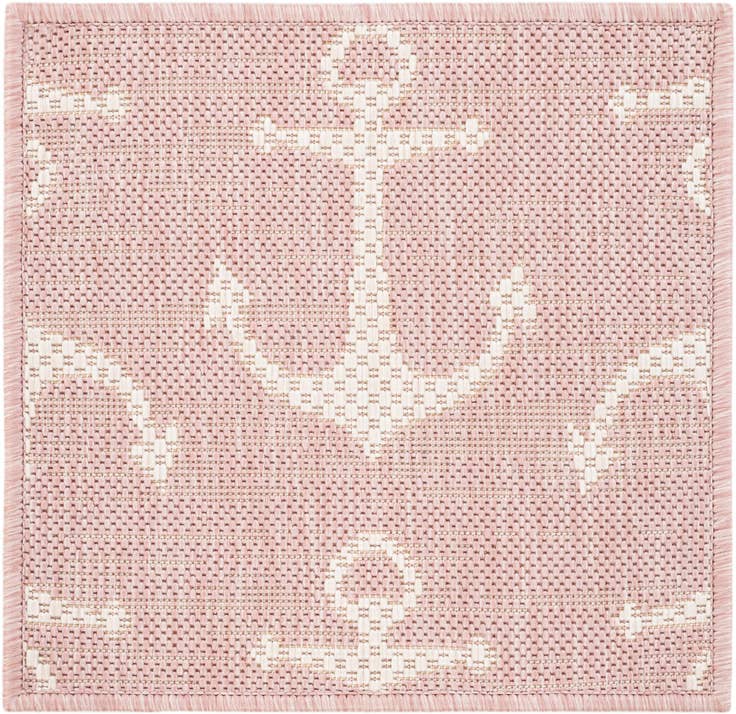 Detail image of 1' 4 x 1' 4 Easy-Clean Coastal Indoor / Outdoor Sample Rug