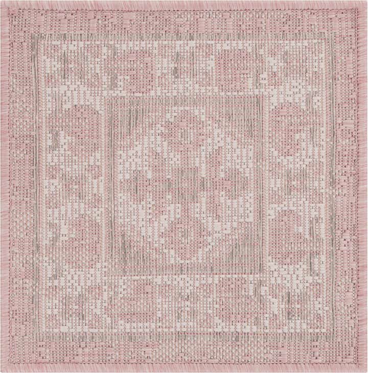 1' 4 x 1' 4 Easy-Clean Traditional Indoor / Outdoor Sample Rug
