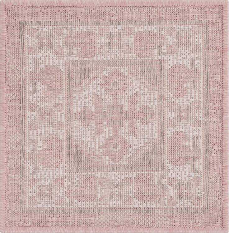 Detail image of 1' 4 x 1' 4 Easy-Clean Traditional Indoor / Outdoor Sample Rug