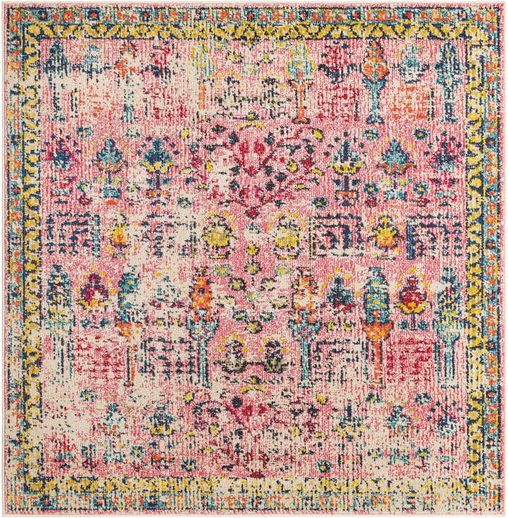 160cm x 160cm Lavable Alta Tapis Carré