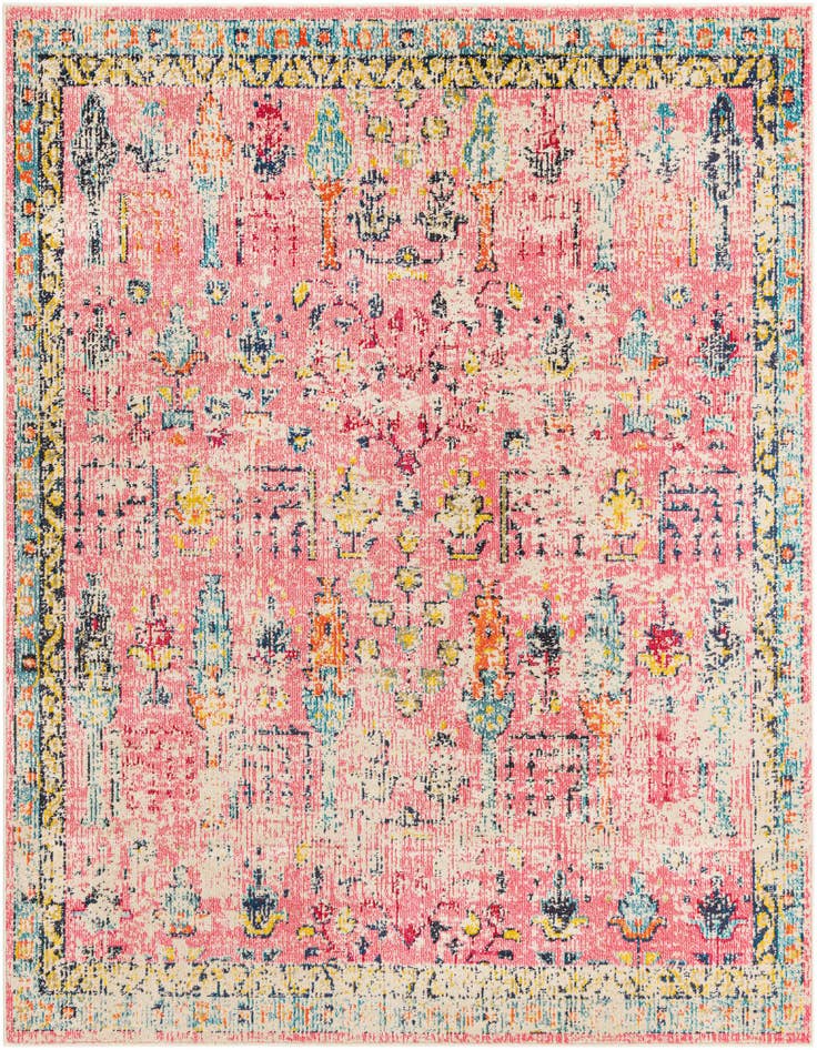 Detail image of 7' 10 x 7' 10 Washable Alta Square Rug