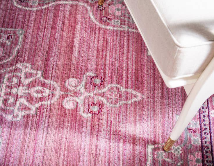 Detail image of 8' x 8' Aqua Square Rug