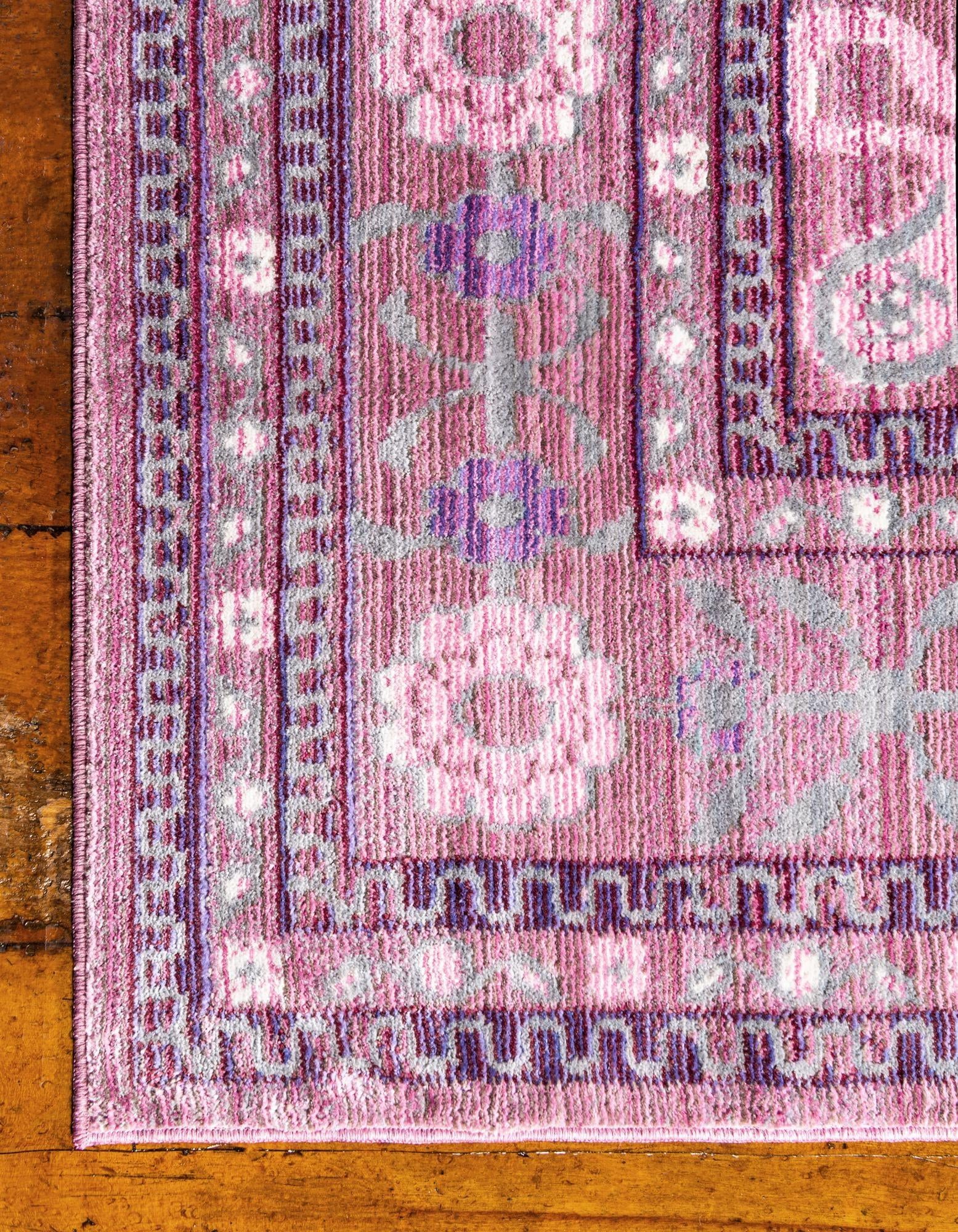 8' x 8' Aqua Square Rug