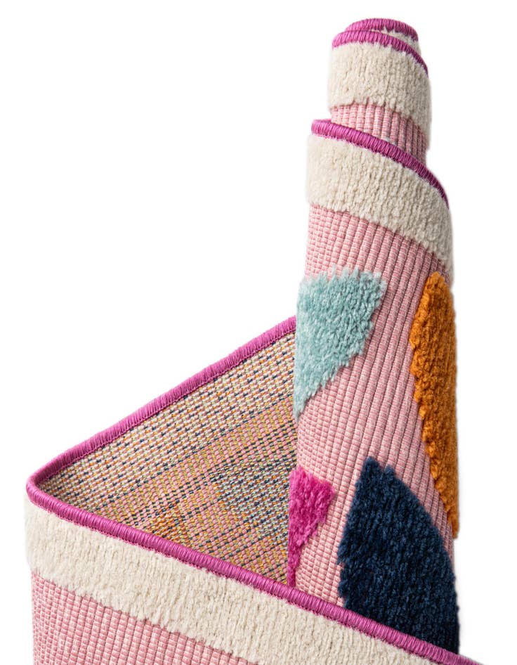 Detail image of 5' 3 x 5' 3 Easy-Clean Aruba Indoor / Outdoor Square Rug