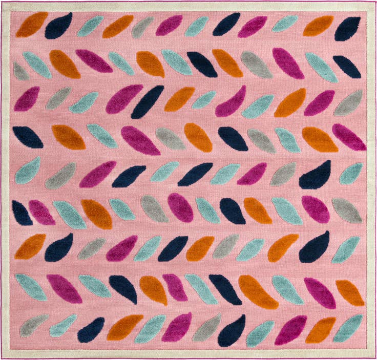 Detail image of 7' 10 x 7' 10 Easy-Clean Aruba Indoor / Outdoor Square Rug