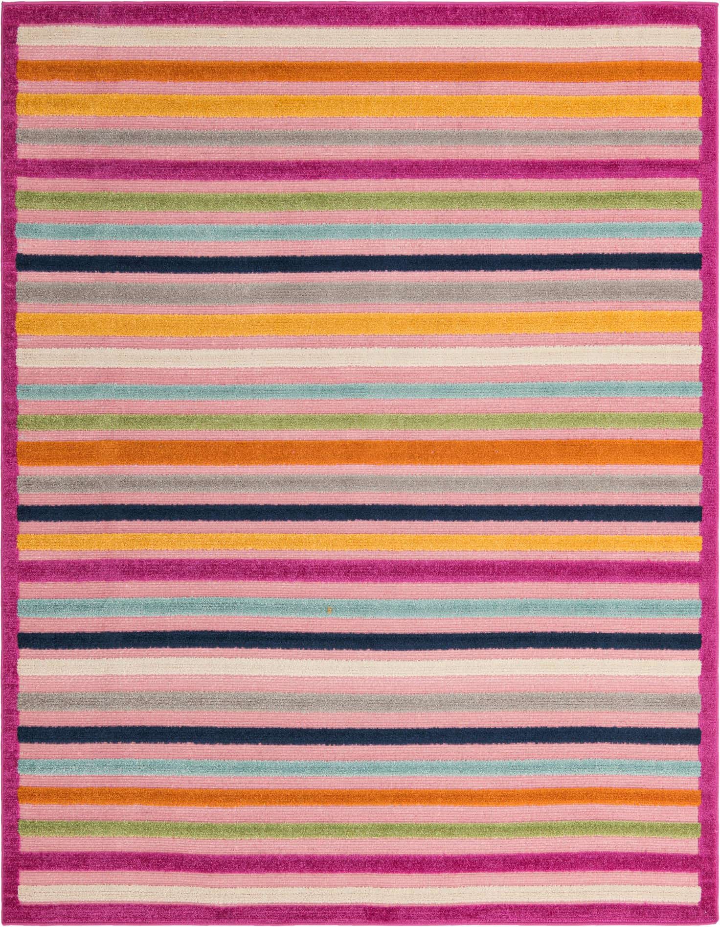 7' 10 x 7' 10 Easy-Clean Aruba Indoor / Outdoor Square Rug