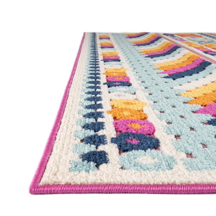 Detail image of 5' 3 x 5' 3 Easy-Clean Aruba Indoor / Outdoor Square Rug