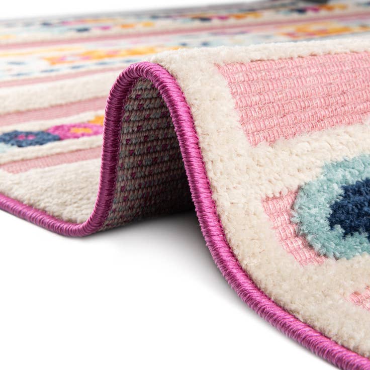 Detail image of 7' 10 x 7' 10 Easy-Clean Aruba Indoor / Outdoor Square Rug