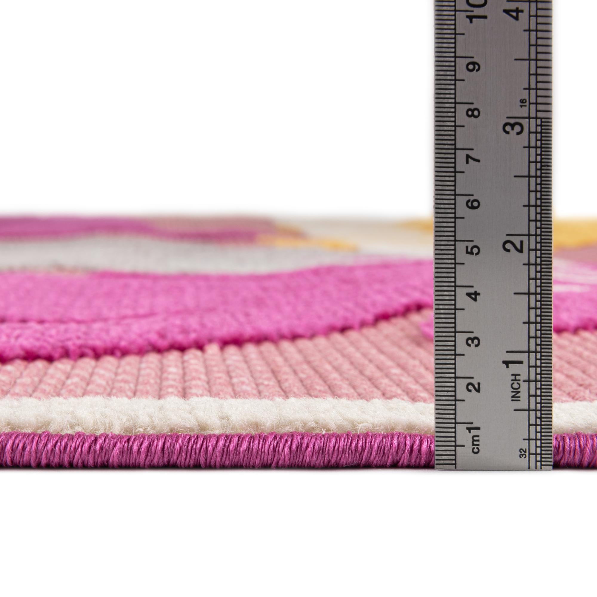 5' 3 x 5' 3 Easy-Clean Aruba Indoor / Outdoor Square Rug
