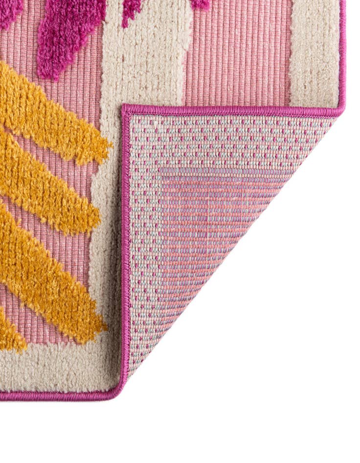 Detail image of 5' 3 x 5' 3 Easy-Clean Aruba Indoor / Outdoor Square Rug
