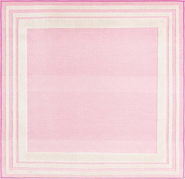 Detail image of 5' 3 x 5' 3 Easy-Clean Aruba Indoor / Outdoor Square Rug