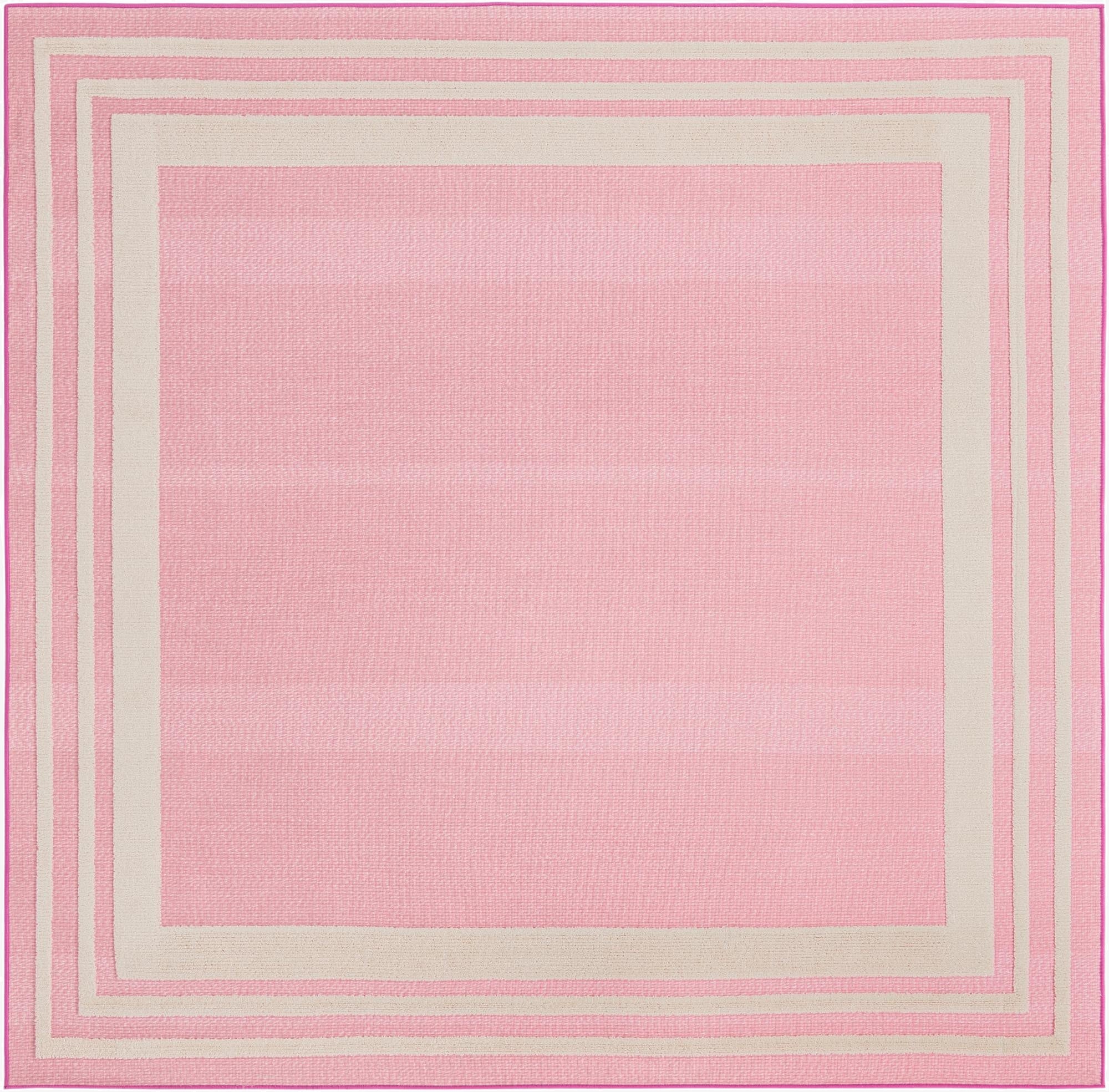 7' 10 x 7' 10  Washable Aruba Indoor / Outdoor Square Rug