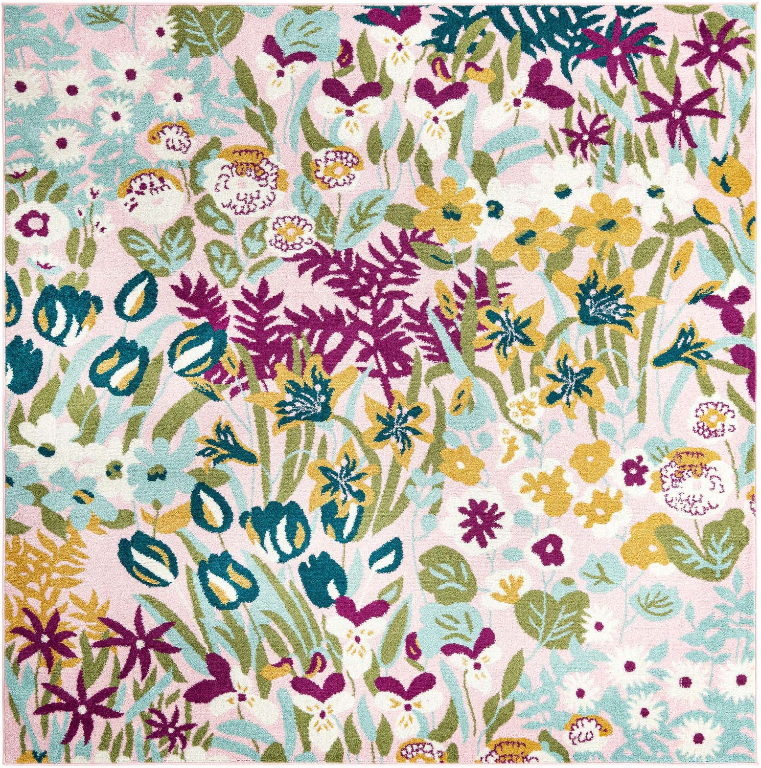 7' 10 x 7' 10 Bloom Square Rug