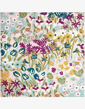 7' 10 x 7' 10 Bloom Square Rug