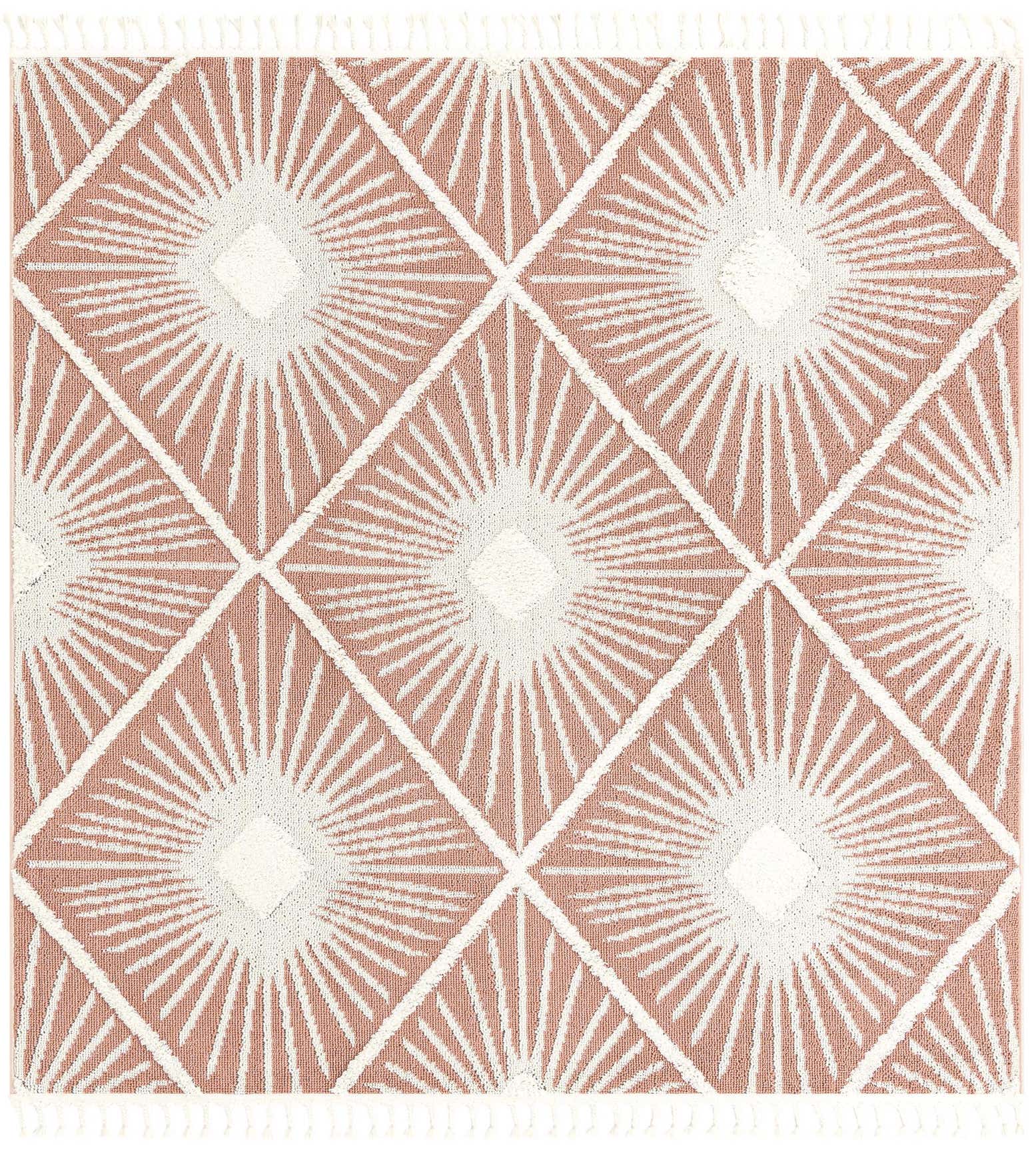 7' 10 x 7' 10 Boho Square Rug