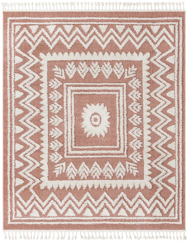 Detail image of 7' 10 x 7' 10 Boho Square Rug