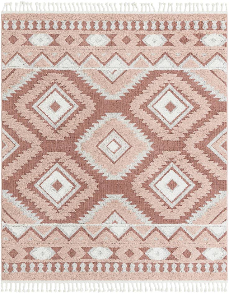 Detail image of 7' 10 x 7' 10 Boho Square Rug