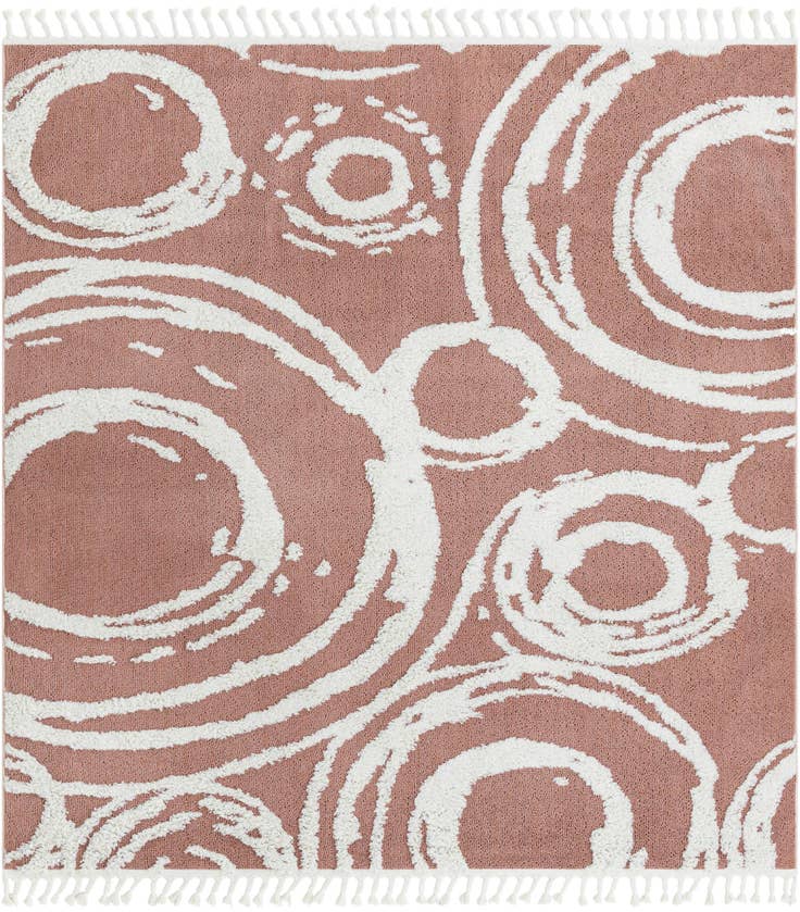 Detail image of 7' 10 x 7' 10 Boho Square Rug