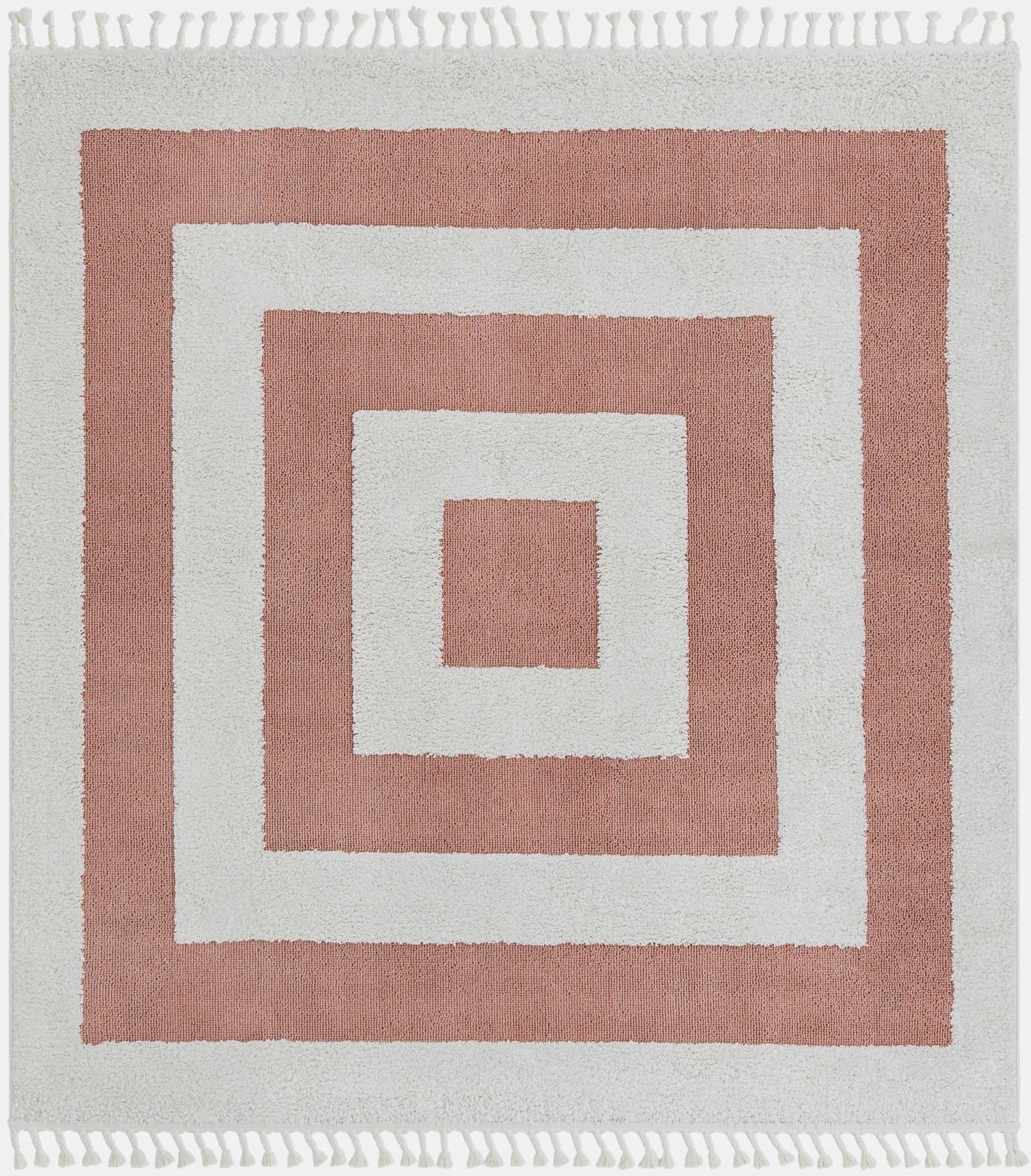 7' 10 x 7' 10 Boho Square Rug