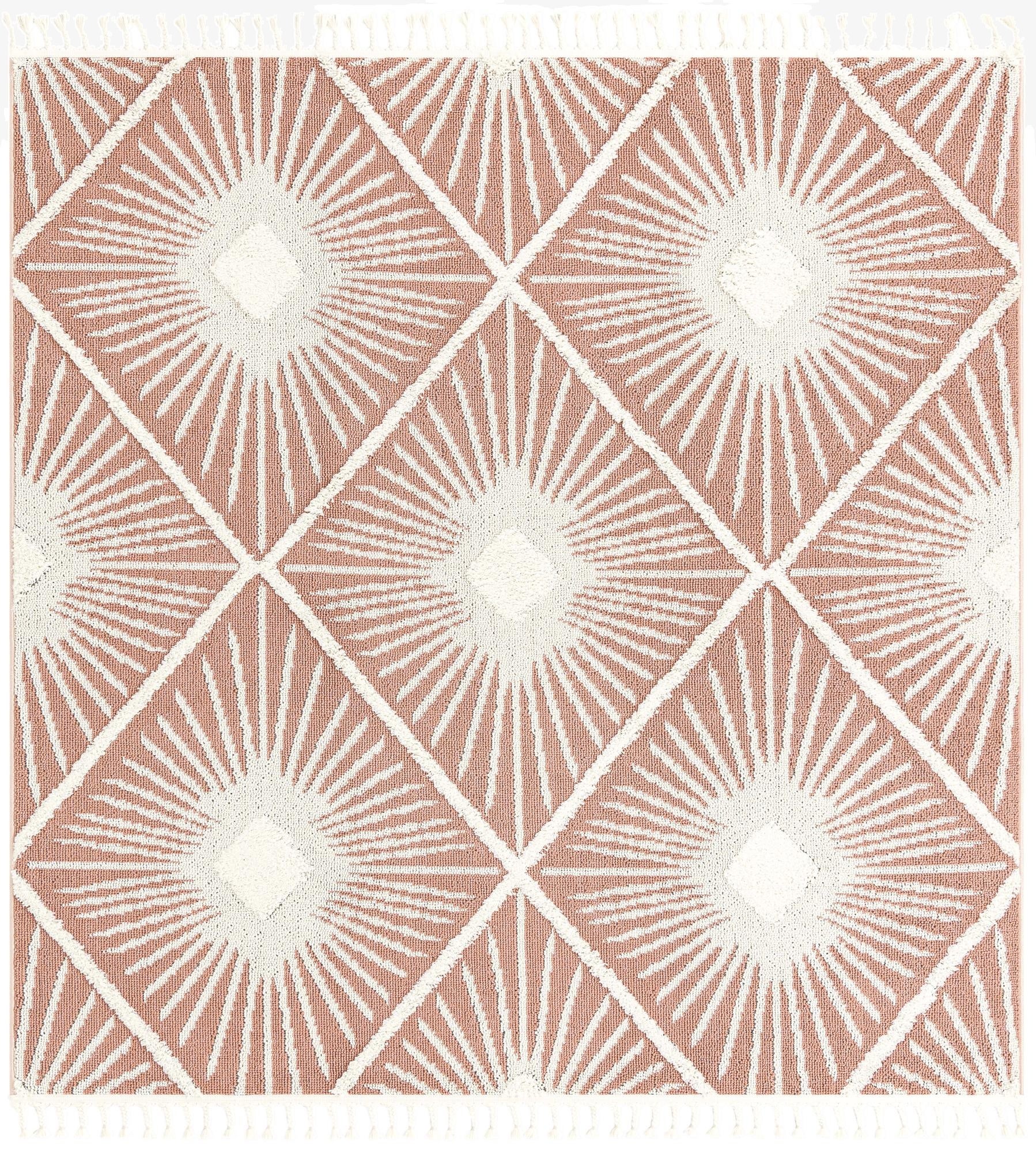 Primary image 7' 10 x 7' 10 Boho Square Rug
