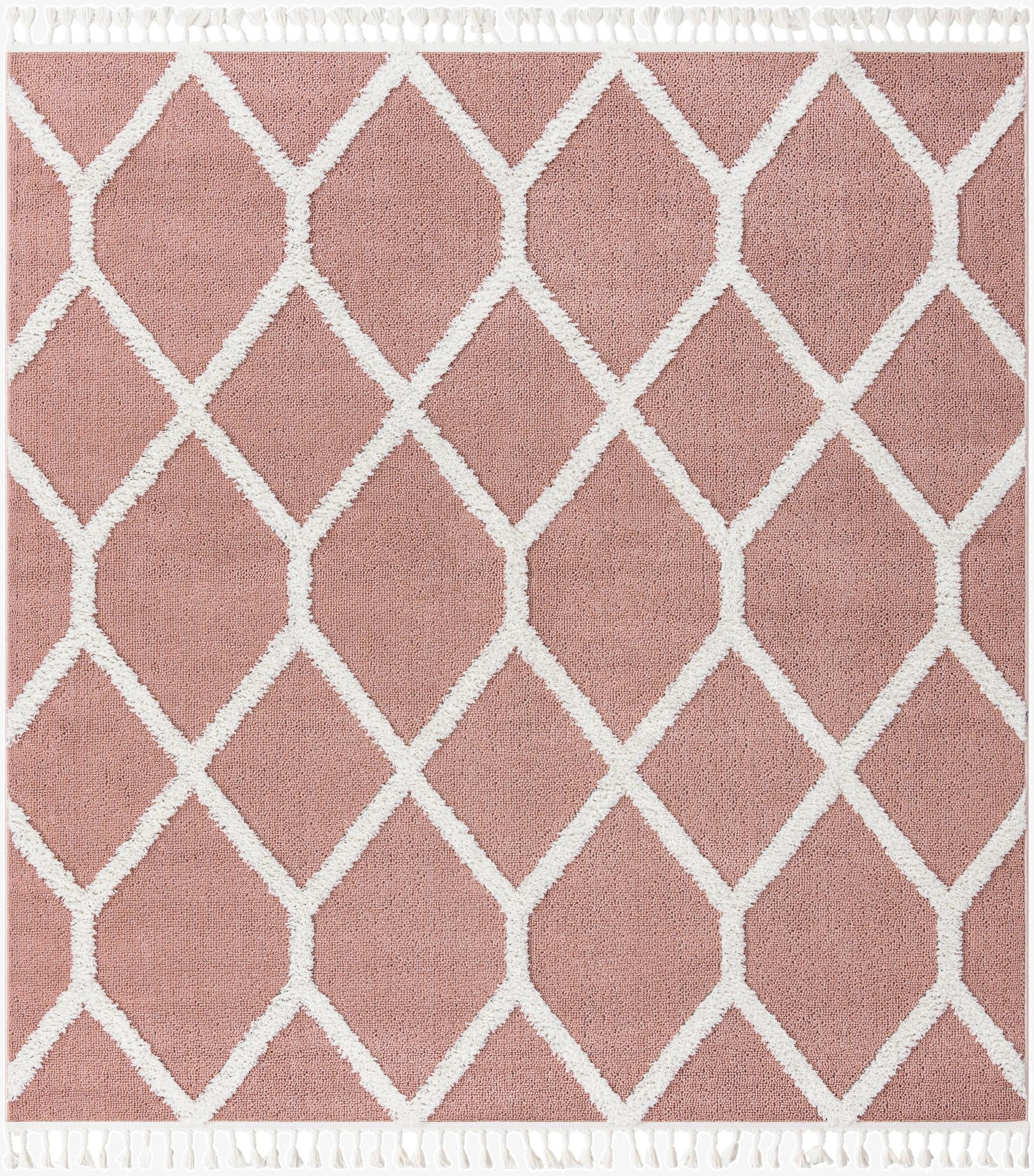 7' 10 x 7' 10 Boho Square Rug