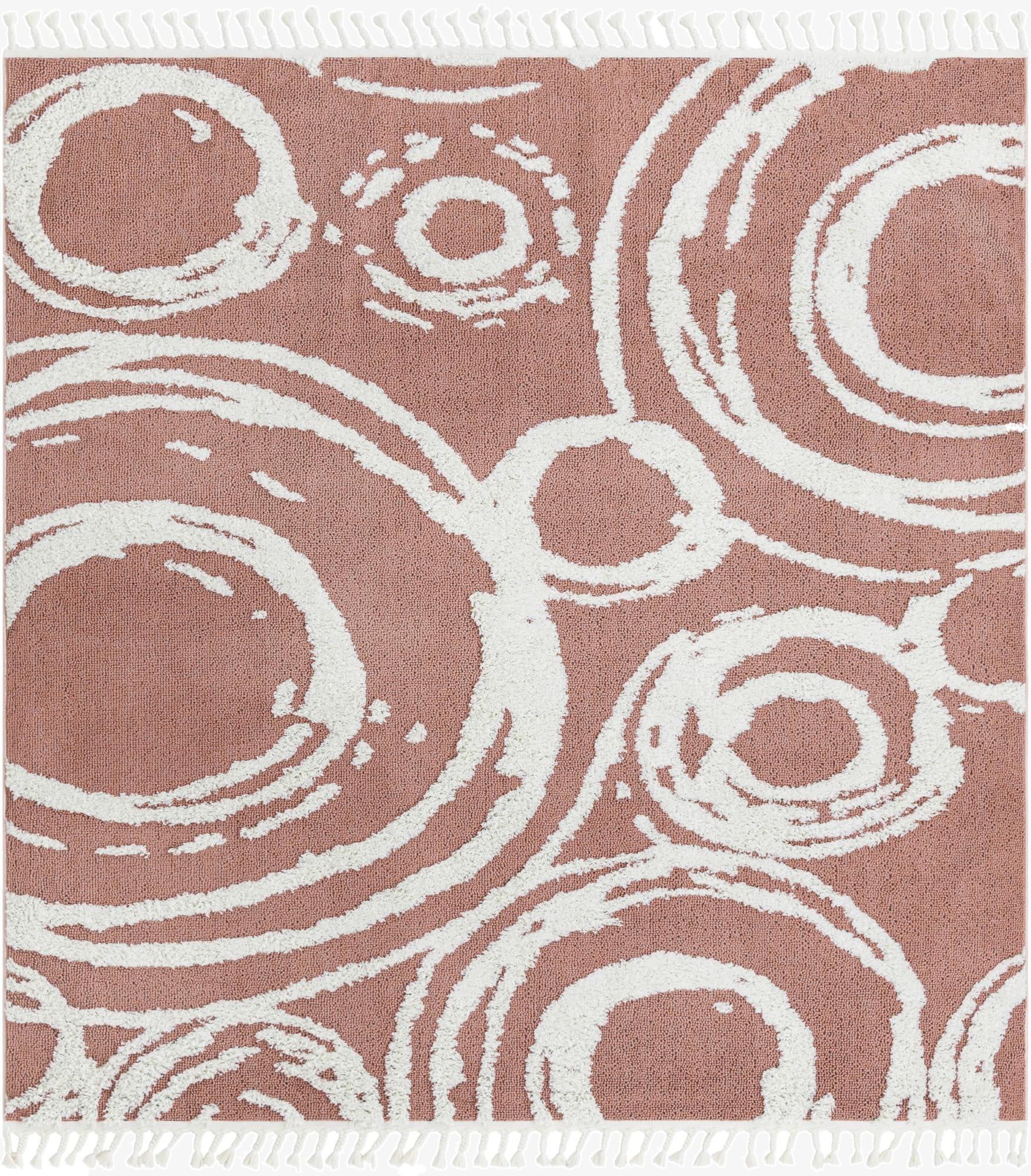 7' 10 x 7' 10 Boho Square Rug