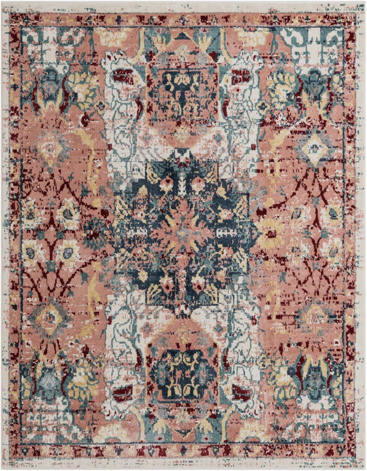 Detail image of 8' x 8' Charleston Square Rug