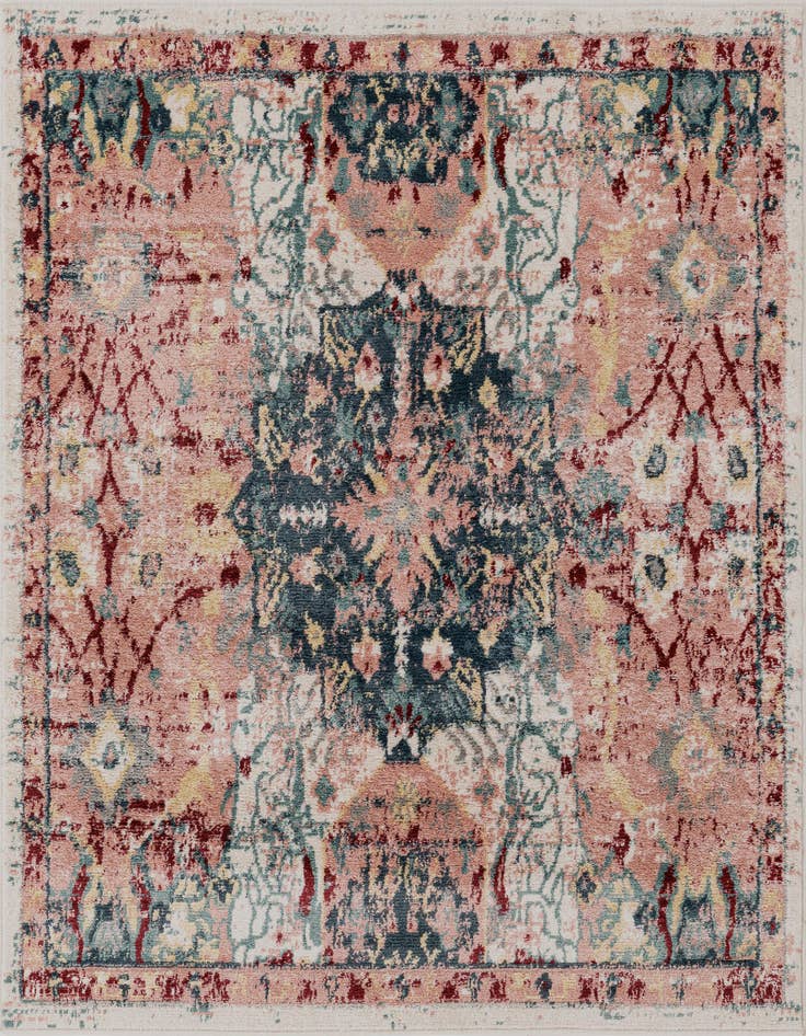 Detail image of 5' x 5' Charleston Square Rug
