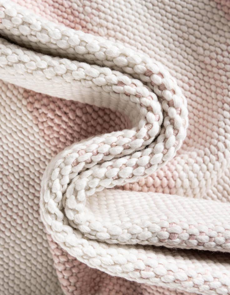 Detail image of 7' 10 x 7' 10 Easy-Clean Eco Plaid Washable Indoor / Outdoor Square Rug