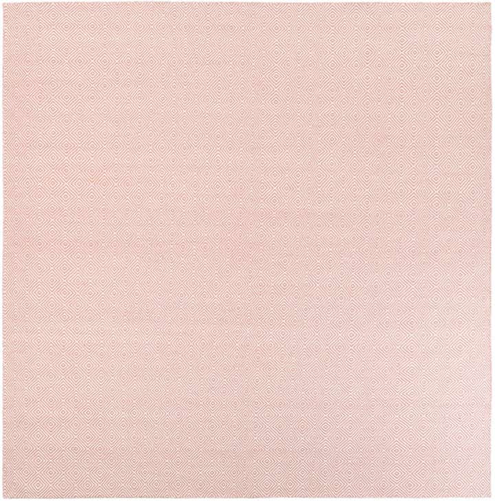 10' x 10' Hand Woven Geo Trellis Flatweave Square Rug