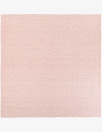 10' x 10' Hand Woven Geo Trellis Flatweave Square Rug