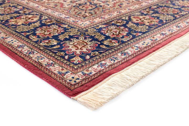 6' 7 x 6' 7 Ghom Silk Square Rug