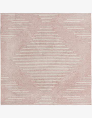 Pink Kai Square Rug
